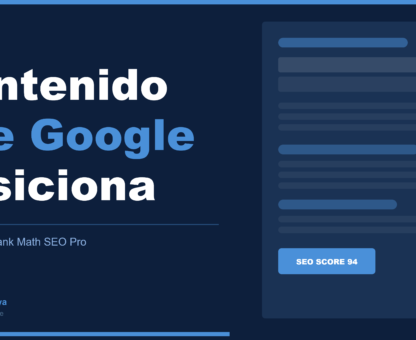 Contenido que Google posiciona