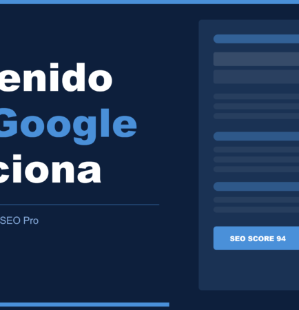 Contenido que Google posiciona